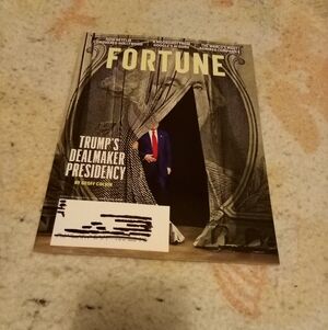 Fortune Magazine Trump's Dealmaking Presidency February/March 2026